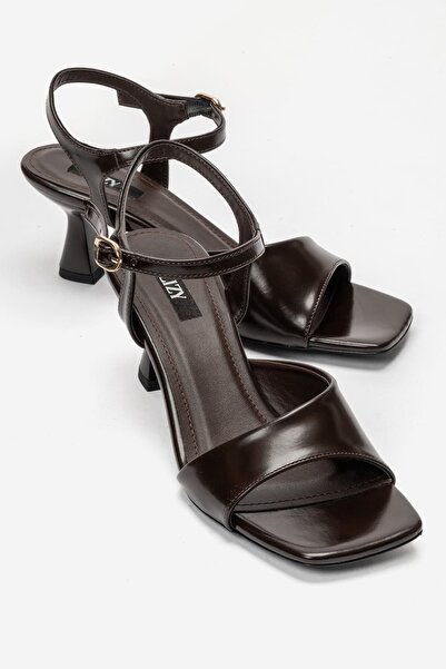Lizy Shoes Women's Square Toe Low Heel Ankle Strap Casual Evening Dress Sandals