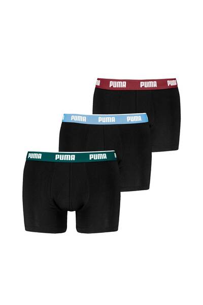 Puma Erkek 3'lü Paket Şort Boxer