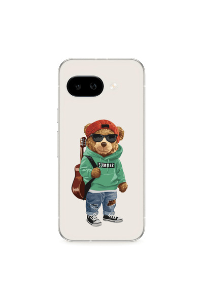 Other Google PIXEL 9A Summer Tedy Transparent Silicone TPU Θήκη