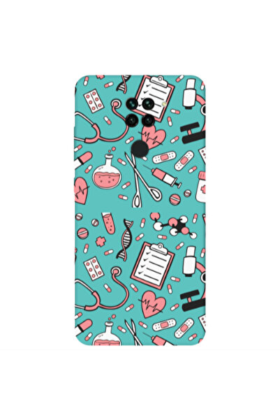 Other Xiaomi Redmi Note 9 Laboratory Turquoise Colored Silicone TPU Θήκη