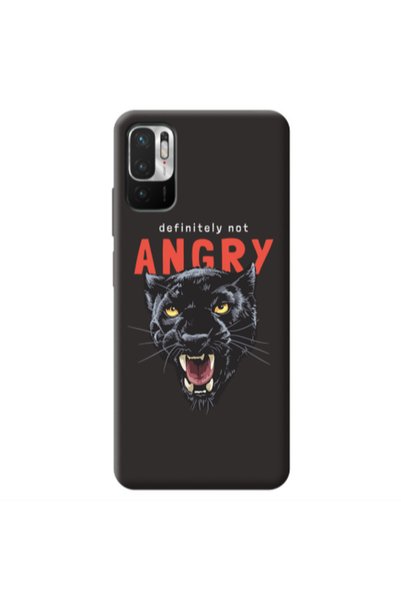 Other Xiaomi Redmi Note 10 Pro 5G Pointed teeth Black Colored Silicone TPU Θήκη