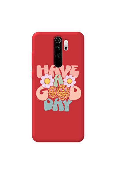 Other Xiaomi Redmi Note 8 Pro Have A Good day Red Colored Silicone TPU Θήκη