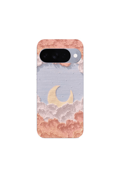 Other Google Pixel 10 Moon Clouds Transparent Silicone TPU Θήκη