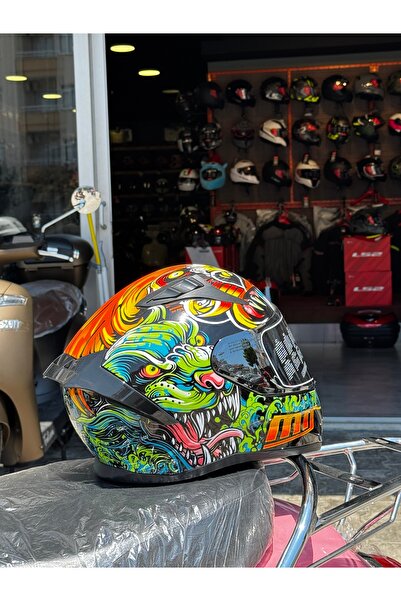 Motohat Motosiklet MTS FULLFACE KASK ECE2206 SERTİFİKALI GÜNEŞ VİZÖRLÜ