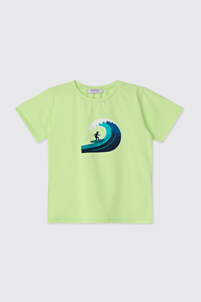 Panço Baby Girl Light Green T-Shirt