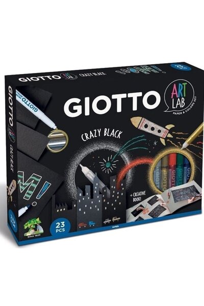 Giotto Art Lab Τρελό Μαύρο Σετ Με Αξεσουάρ (000581600)