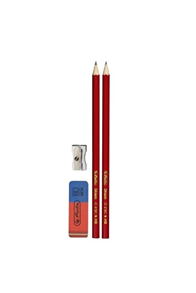 Pelikan Herlitz Μολύβι HB 2T και Γόμα και Ξύστρα (8670705)