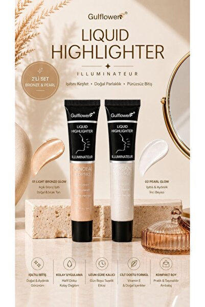 GulFlower Liquid Illuminator 2-Tube Illuminator 30 Ml.