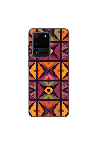 OEM Husa compatibila cu Samsung Galaxy S20 Ultra Silicon Gel Tpu Model Tribal...