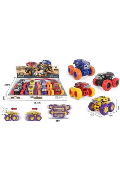 Blue Toys Τέρας Τριβής Πολύχρωμο Όχημα Εκτός Δρόμου (MKM928480)