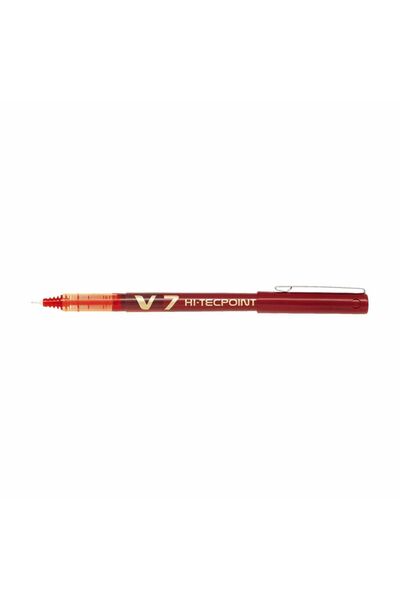 Pilot Στυλό Υγρής Μελάνης V7 Hi-Tecpoint 0.7mm Κόκκινο (BX-V7R)