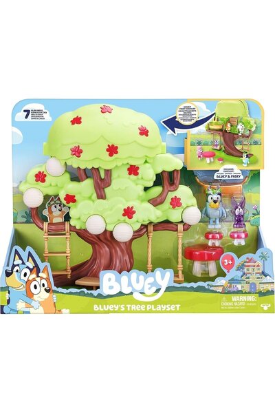 GIOCHI PREZIOSI Bluey Σετ Παιχνιδιού Σπιτάκι στο Δέντρο (BLY83000)