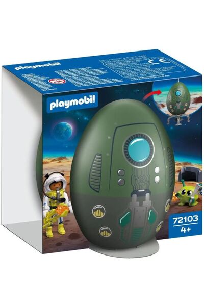 Playmobil Παιχνίδι Αυγό: Αποστολή στο Διάστημα (72103)