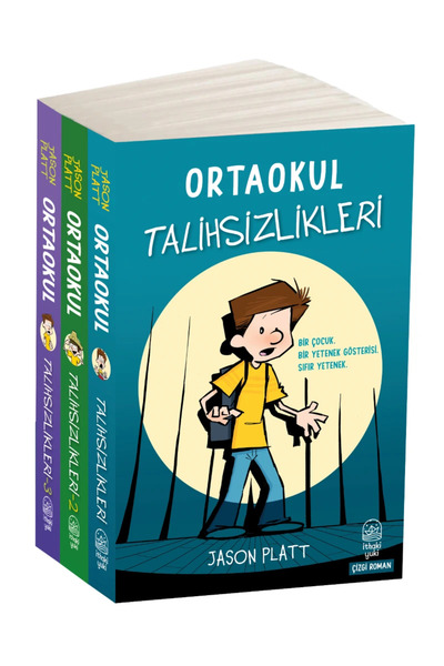 ithaki yuki ORTAOKUL TALİHSİZLİKLERİ 3 KİTAP TAKIM