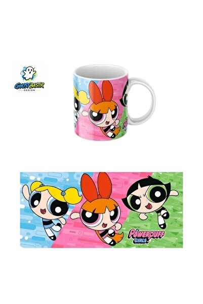 Ghostbastır Design Powerpuff Girls Mug |   Single Piece K0375