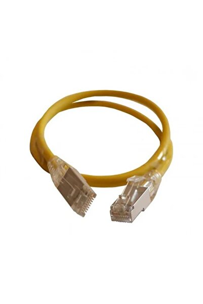 Legrand Alkasaz Gelalbe Cat6A S/Ftp Hd Patch Cord Lszh 0.5m Yellow 3414971438927