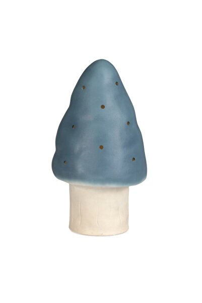 Egmont Toys Lampă de veghe LED în formă de ciupercă – Denim