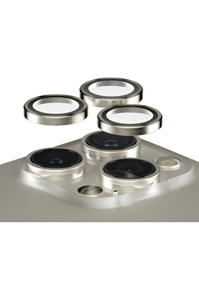 Panzer Glass Protecție metalică pentru lentile Hoops iP 15 Pro / Max