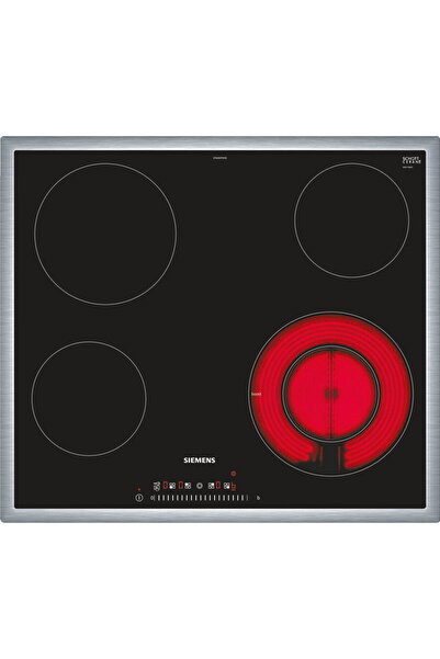 Siemens ET 645FFN1 E, 60 cm,plita ceramica, 4 zone de gatit, sticla neagra
