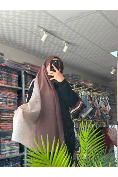 minelesarp Minel Eşarp Renk Geçişli Bambu Şal – Premium Bambu Kumaş, Hafif, N...
