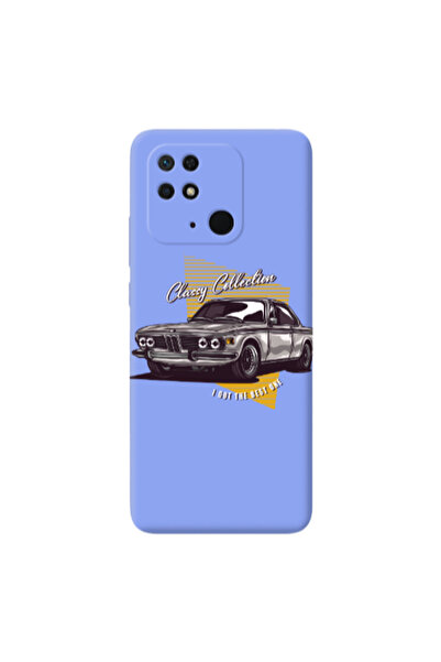 Other Xiaomi Redmi 10C Classy Collection Light Purple Colored Silicone TPU Θήκη