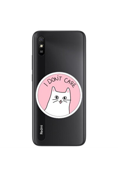 Other Xiaomi Redmi 9A I dont Care Transparent Silicone TPU Θήκη