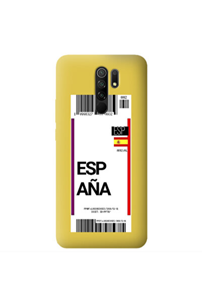 Other Xiaomi Redmi 9 Espana Arrival Yellow Colored Silicone TPU Θήκη