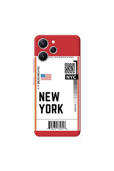 Other Xiaomi Redmi 12 New York NYC Red Colored Silicone TPU Θήκη
