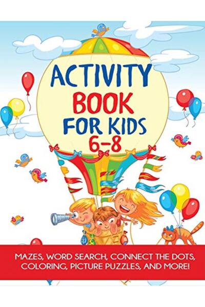 Ingram Activity Book For Kids 68 Mazes Coloring Dot To Dot Word Search And More