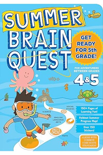 Hachette Summer Brain Quest Between Grades 4 And 5