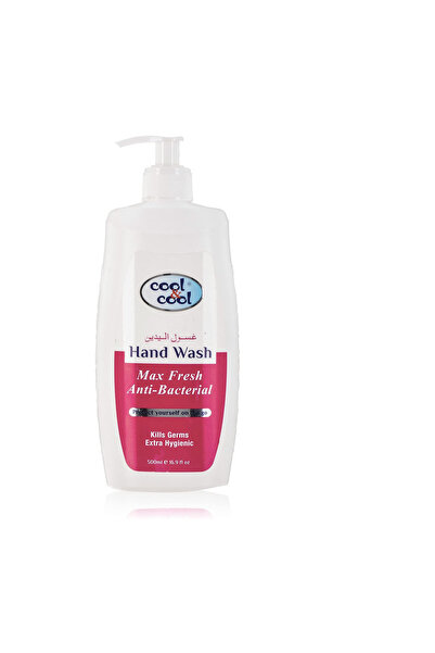COOL & COOL Antibacterial Max Fresh Hand Wash 500 Ml - Convenient Travel Size...
