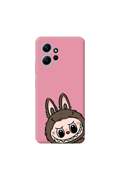 Other Xiaomi Redmi Note 12 4G Labubu7 Pink Colored Silicone TPU Θήκη