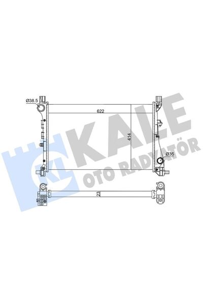 KALE RADYATÖR MEKANİK FIAT EGEA