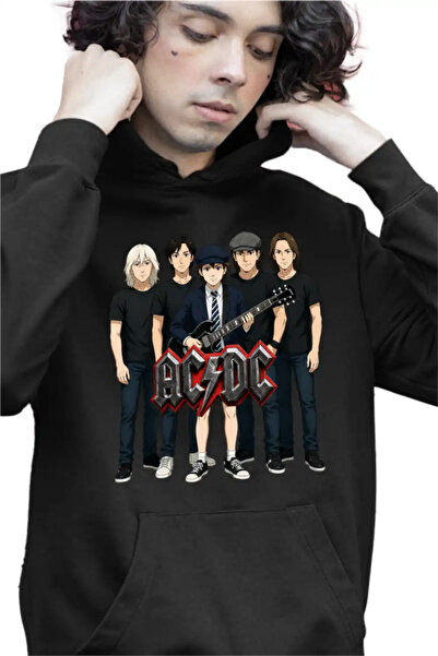 OEM ACDC Cartoon Merch Kids Boys Hoodie