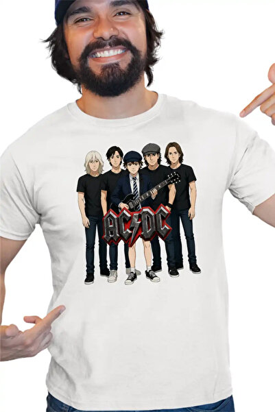 OEM Tricou Barbati ACDC Cartoon Merch
