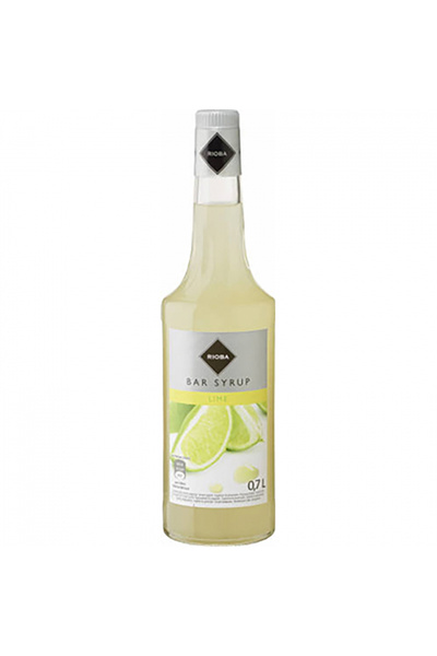 Rioba Sirop concentrat de lămâie și lime, Bar Lime, 700 ml