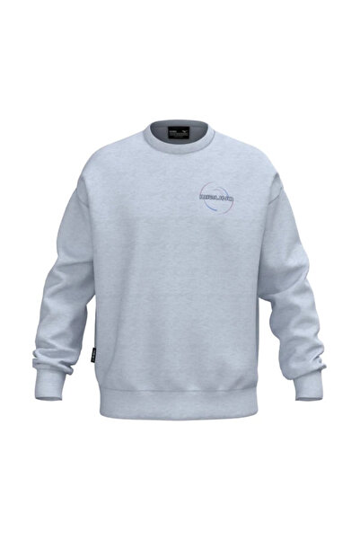 MIZUNO Athletic Crew Neck Men's Sweatshirt Gray