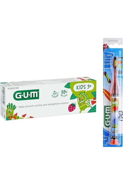 GUM KIDS 3+ T/P 50ML + T/B FREE -5794