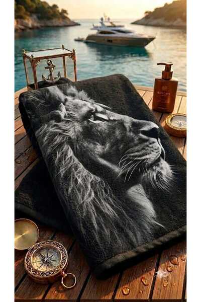 Elmas Dizayn Beach Sports Bath Towel Quick Drying Water Absorbent Sand Resist...