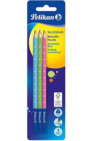 Pelikan Σιλβερίνο Μολύβι HB 10 τεμάχια