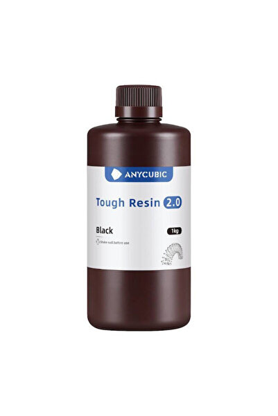 Anycubic Ανθεκτική Ρητίνη 2.0 για 3D Εκτυπωτή Μαύρο 1kg (SRX2BK-101A)