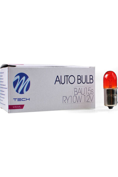 M-TECH Λάμπες Αυτοκινήτου Τυπικές RY10W 12V 10W 10 τεμάχια