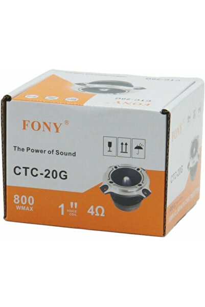 PERVOİ Τουίτερ Αλουμινίου 38mm Fony Ctc-20g Ctc-20g Κωδικός: CTC-20G