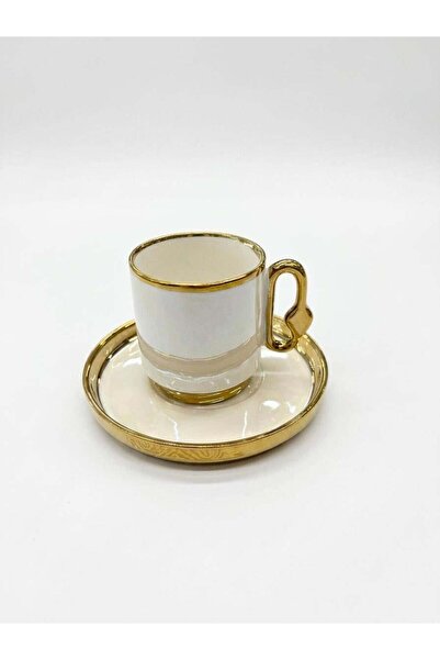 Altabi Porcelain Coffee Set for 6 People |   Special Design |   100 ml