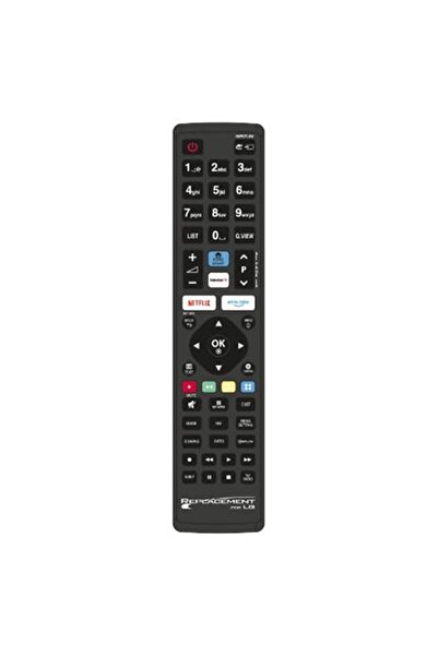 OEM K-JL1718 Universal Remote Control for LG TVs, Black