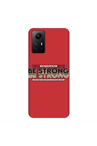 Other Xiaomi Redmi Note 12s Positivemind Red Colored Silicone TPU Θήκη