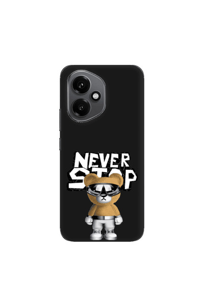 Other Honor Magic 400 Never stop Black Colored Silicone TPU Θήκη