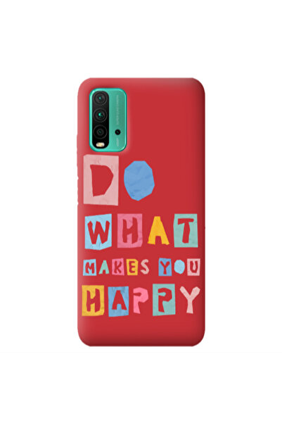 Other Xiaomi Poco M3 Do What Makes Red Colored Silicone TPU Θήκη