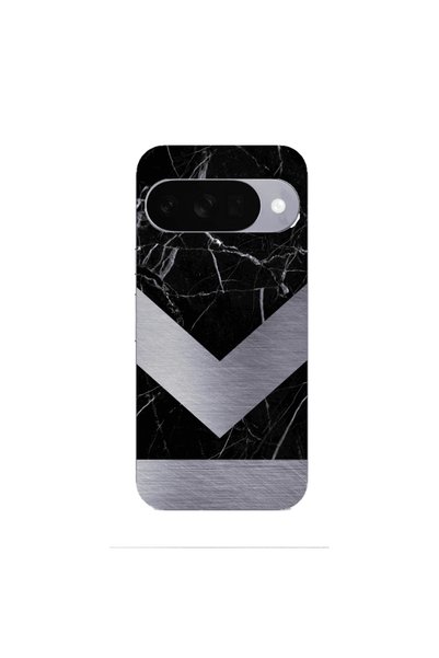 Other Google Pixel 10 Marble Arrow Down Transparent Silicone TPU Θήκη