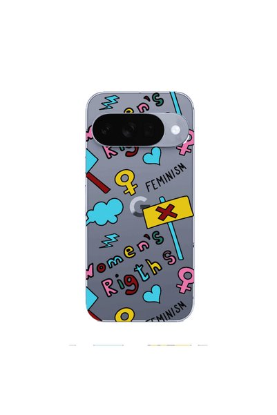 Other Google Pixel 10 Feminism Transparent Silicone TPU Θήκη